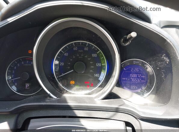 3HGGK5H40KM705394 2019 HONDA FIT Black Widok tylnych siedzeń