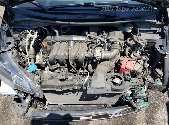 3HGGK5H40LM726246 2020 HONDA FIT Black Widok wnętrza z tyłu