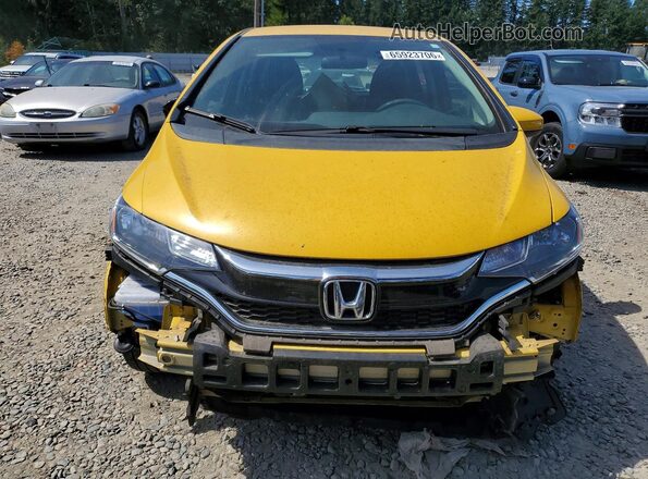 3HGGK5H41KM725802 2019 HONDA FIT Yellow Вид спереду