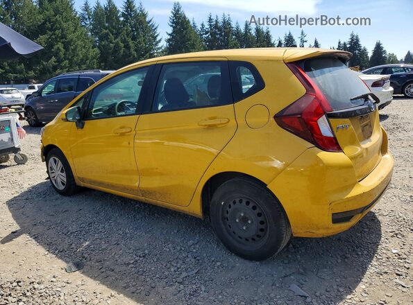 3HGGK5H41KM725802 2019 HONDA FIT Yellow Задня ліва чверть