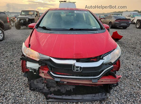 3HGGK5H41KM732345 2019 HONDA FIT Красный Вид спереди