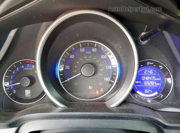 3HGGK5H41LM703641 2020 HONDA FIT White Vista del cuadro de instrumentos