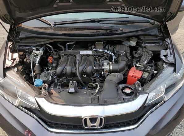 3HGGK5H41LM708533 2020 HONDA FIT Gray ძრავის განყოფილების ხედი