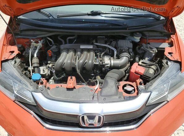 3HGGK5H41LM723307 2020 HONDA FIT Orange Vista interior trasera