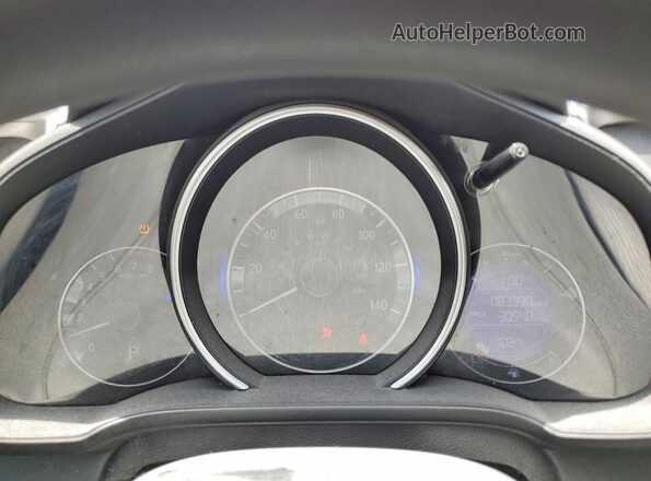 3HGGK5H41LM723307 2020 HONDA FIT Orange Vista del cuadro de instrumentos