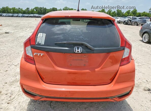 3HGGK5H41LM723307 2020 HONDA FIT Orange Vista trasera