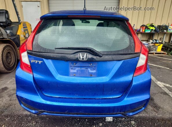 3HGGK5H42LM732369 2020 HONDA FIT Blue უკანა ხედი
