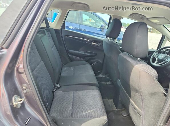 3HGGK5H43KM703753 2019 HONDA FIT Gray Vista de los asientos traseros