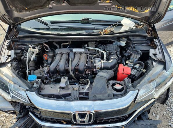 3HGGK5H43KM703753 2019 HONDA FIT Gray Vista interior trasera