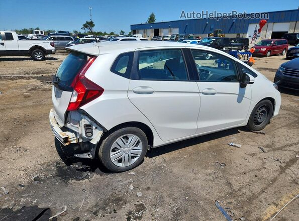 3HGGK5H44KM725471 2019 HONDA FIT Белый Задняя правая четверть