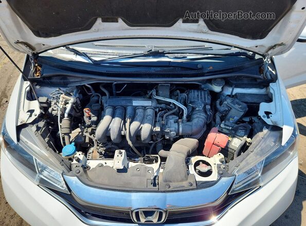 3HGGK5H44KM725471 2019 HONDA FIT Белый Вид задней части салона
