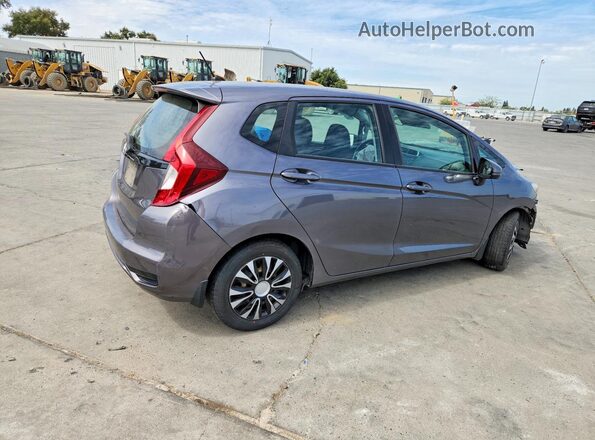 3HGGK5H44KM730119 2019 HONDA FIT Gray Rear right