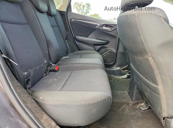 3HGGK5H44KM730119 2019 HONDA FIT Gray Rear seats view