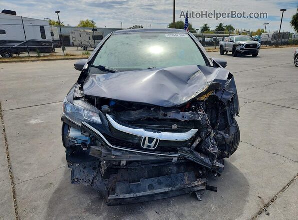 3HGGK5H44KM730119 2019 HONDA FIT Gray Front view