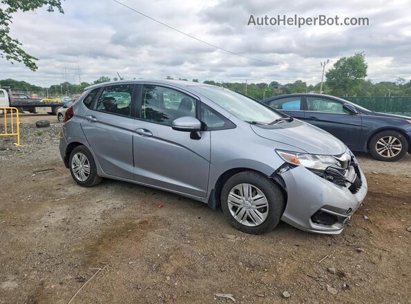 3HGGK5H45KM713622 2019 HONDA FIT Серебряный Передняя правая четверть