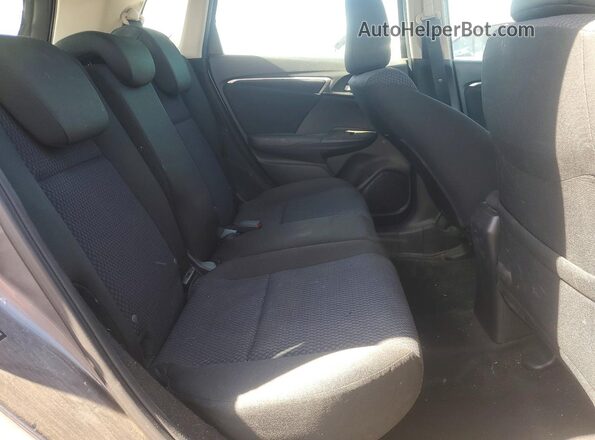 3HGGK5H45KM716083 2019 HONDA FIT Gray Widok tylnych siedzeń