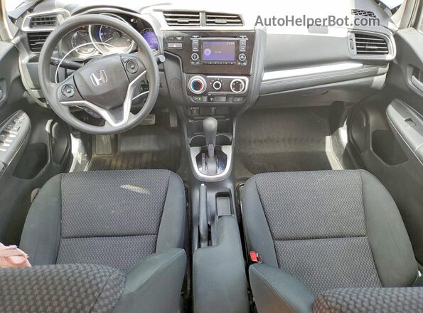 3HGGK5H45KM728962 2019 HONDA FIT Silver Вид панелі приладів
