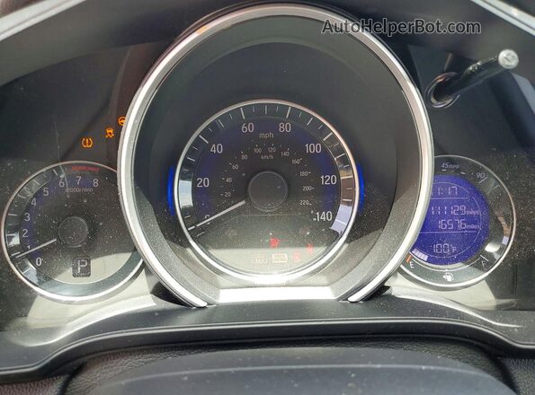 3HGGK5H45KM728962 2019 HONDA FIT Silver Вид щитка приладів