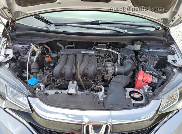 3HGGK5H45KM728962 2019 HONDA FIT Silver Вид задньої частини салону