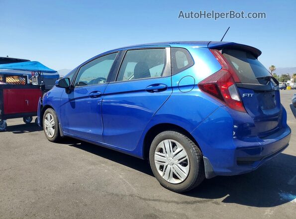 3HGGK5H45KM732218 2019 HONDA FIT Синий Задняя левая четверть