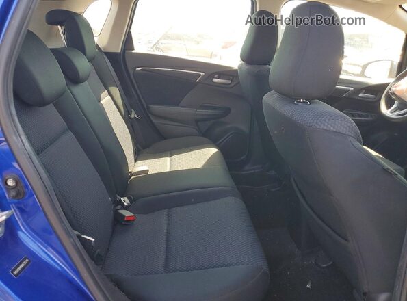 3HGGK5H45KM732218 2019 HONDA FIT Синий Вид задних сидений
