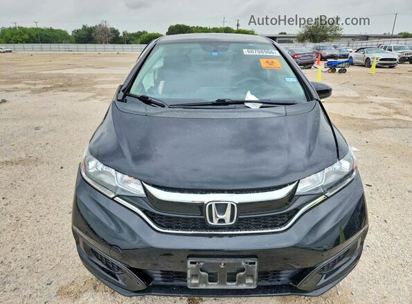 3HGGK5H45KM741825 2019 HONDA FIT Black Front view