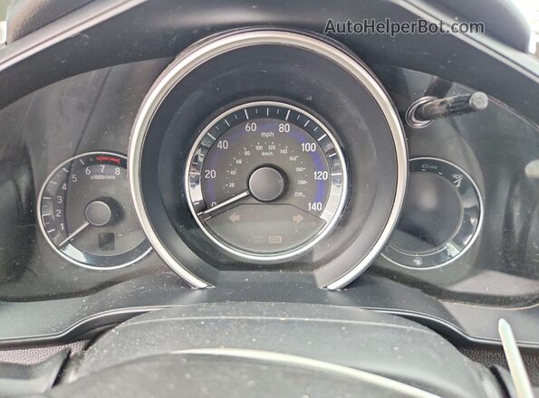 3HGGK5H45KM741825 2019 HONDA FIT Black Instrument cluster view