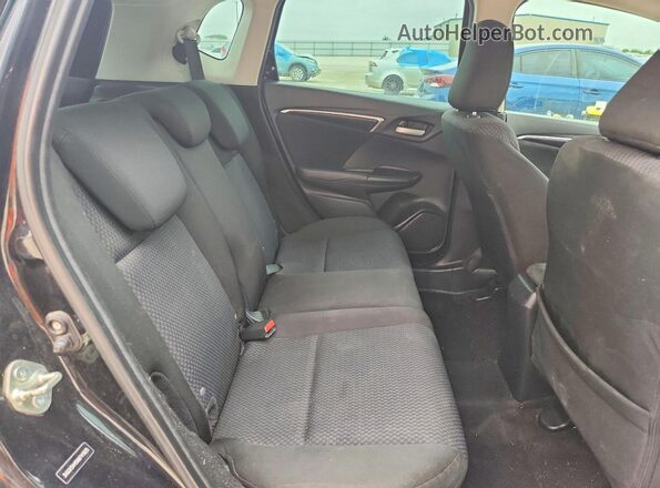 3HGGK5H45KM741825 2019 HONDA FIT Black Rear seats view