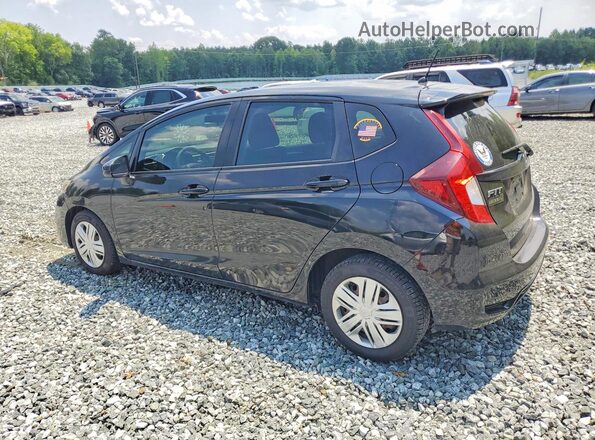 3HGGK5H46JM714728 2018 HONDA FIT Black უკანა მარცხენა
