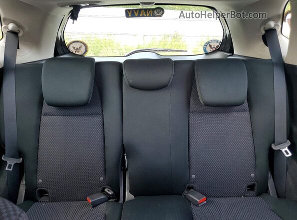 3HGGK5H46JM714728 2018 HONDA FIT Black უკანა სავარძლების ხედი