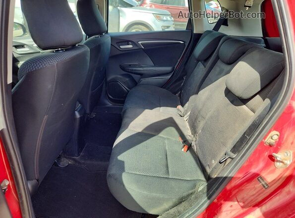 3HGGK5H46KM728808 2019 HONDA FIT Red უკანა სავარძლების ხედი