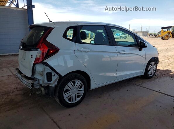 3HGGK5H46KM737301 2019 HONDA FIT White Задня права чверть
