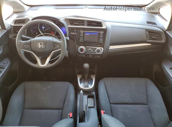3HGGK5H46KM737301 2019 HONDA FIT White Вид панелі приладів
