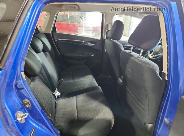 3HGGK5H46LM725599 2020 HONDA FIT Blue Вид задніх сидінь