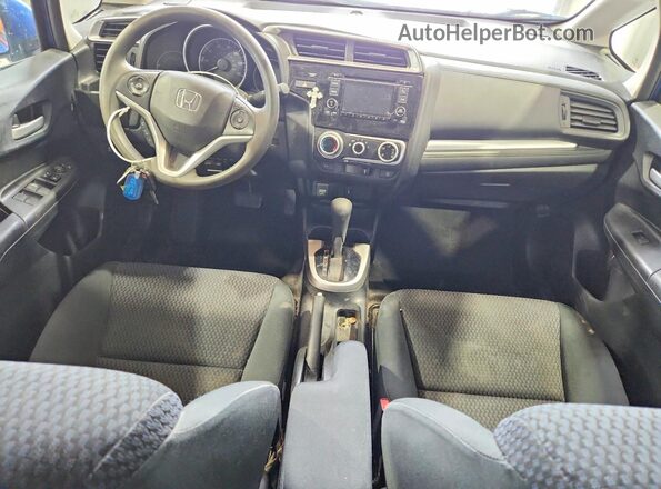 3HGGK5H46LM725599 2020 HONDA FIT Blue Вид панелі приладів