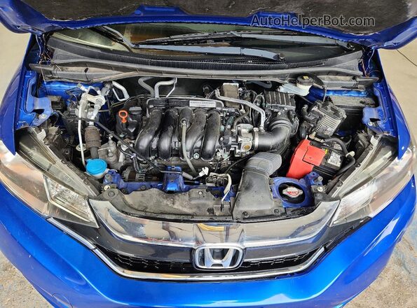 3HGGK5H46LM725599 2020 HONDA FIT Blue Вид задньої частини салону