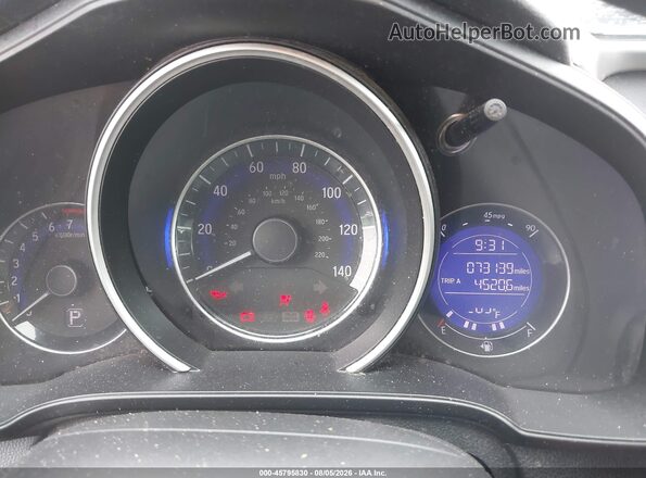 3HGGK5H47KM724055 2019 HONDA FIT Черный Вид задних сидений