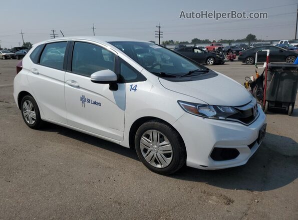 3HGGK5H48KM731029 2019 HONDA FIT Белый Передняя правая четверть