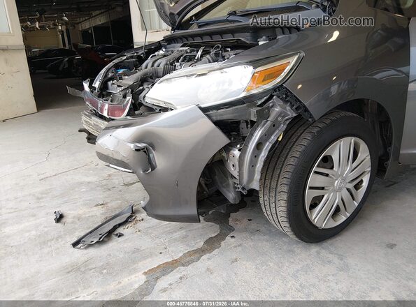 3HGGK5H48KM732519 2019 HONDA FIT Gray Front view
