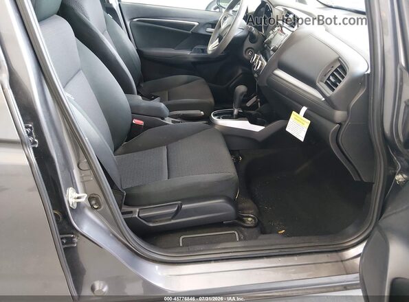 3HGGK5H48KM732519 2019 HONDA FIT Gray Front interior view