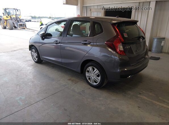 3HGGK5H48KM732519 2019 HONDA FIT Gray Rear left