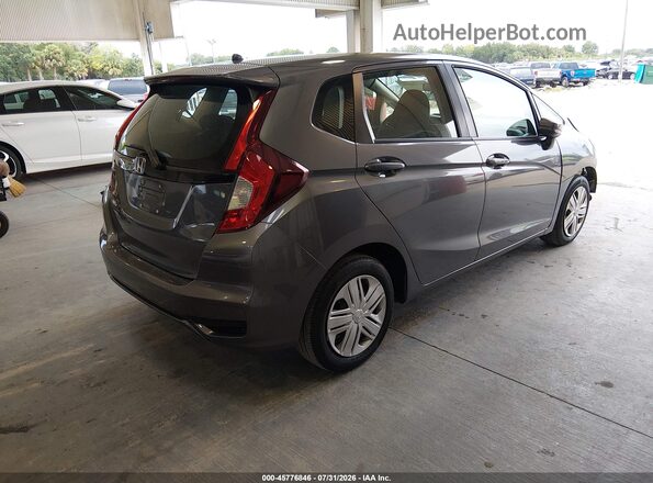 3HGGK5H48KM732519 2019 HONDA FIT Gray Rear right