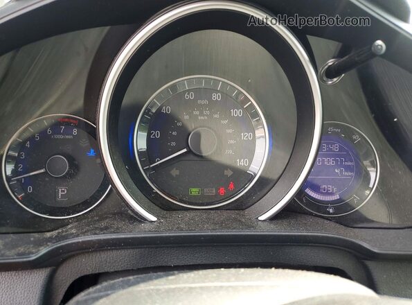 3HGGK5H48KM751734 2019 HONDA FIT Серый Вид щитка приборов
