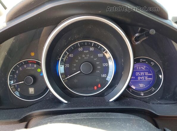 3HGGK5H48LM729024 2020 HONDA FIT Silver Widok zestawu wskaźników
