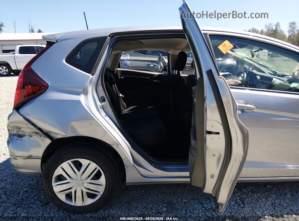 3HGGK5H49JM734858 2018 HONDA FIT Silver Vista de la etiqueta del VIN