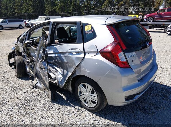 3HGGK5H49JM734858 2018 HONDA FIT Silver Trasero izquierdo