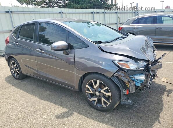 3HGGK5H49LM726018 2020 HONDA FIT Gray Передня права чверть