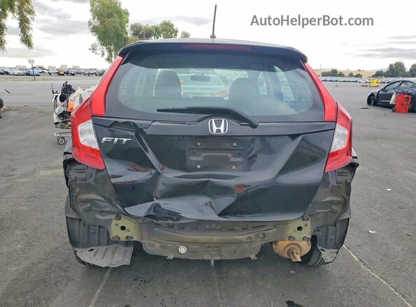 3HGGK5H4XKM705550 2019 HONDA FIT Black Rear view
