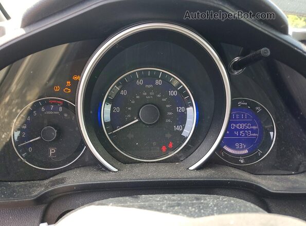 3HGGK5H4XLM701404 2020 HONDA FIT Gray ხელსაწყოთა პანელის ხედი