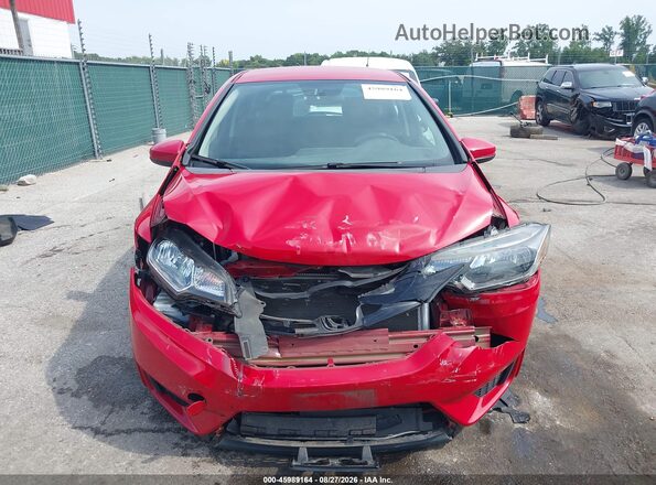 3HGGK5H54HM712222 2017 HONDA FIT Red Սարքավորումների վահանակի տեսք
